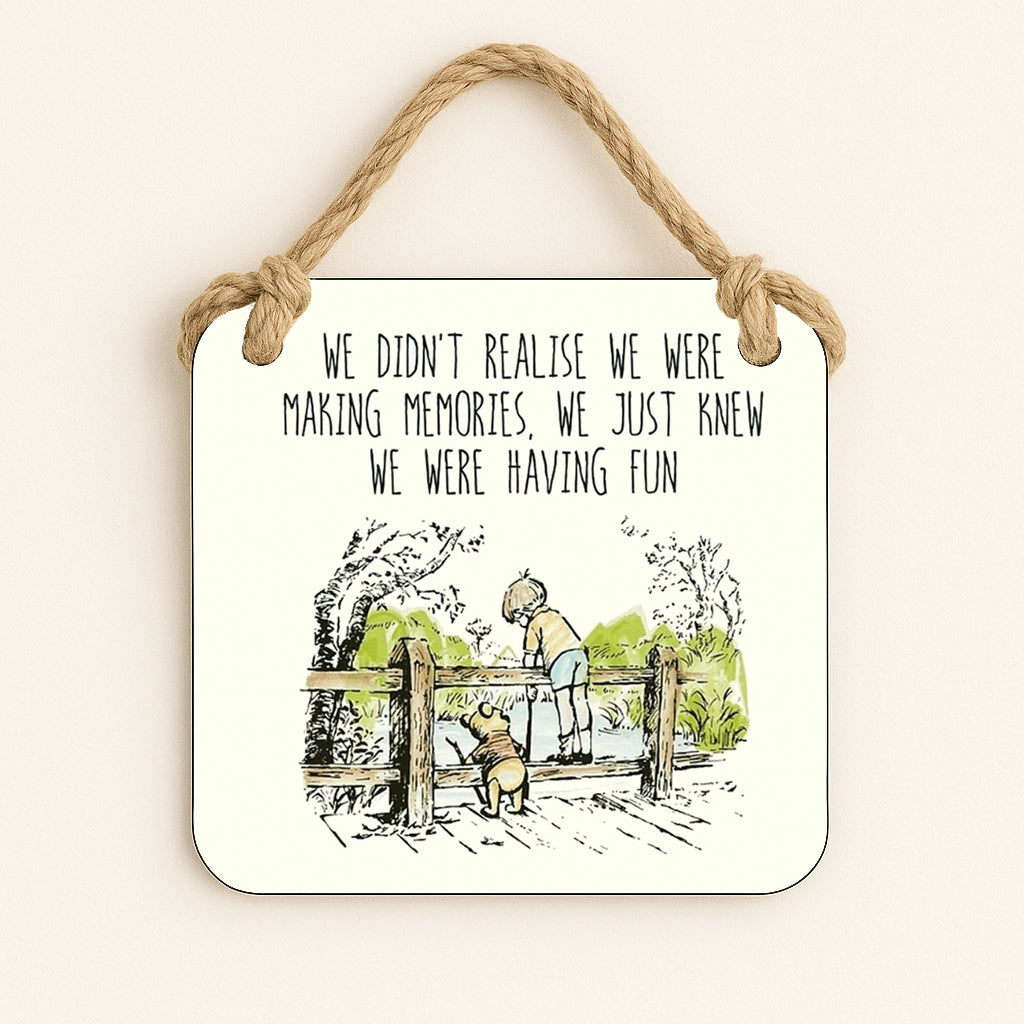 Making Memories - Christopher Robin