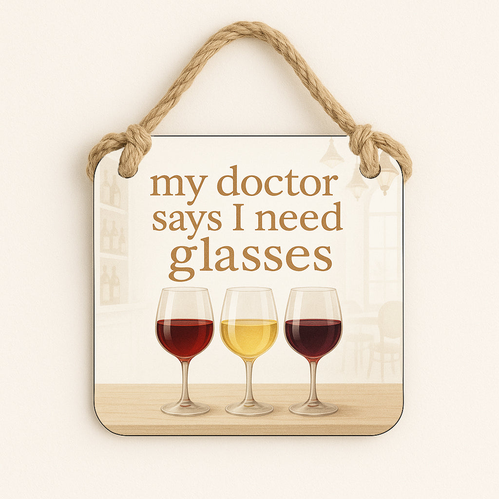 My Doctor Says I Need Glasses