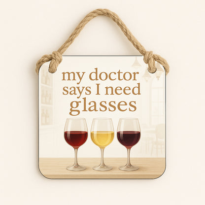My Doctor Says I Need Glasses