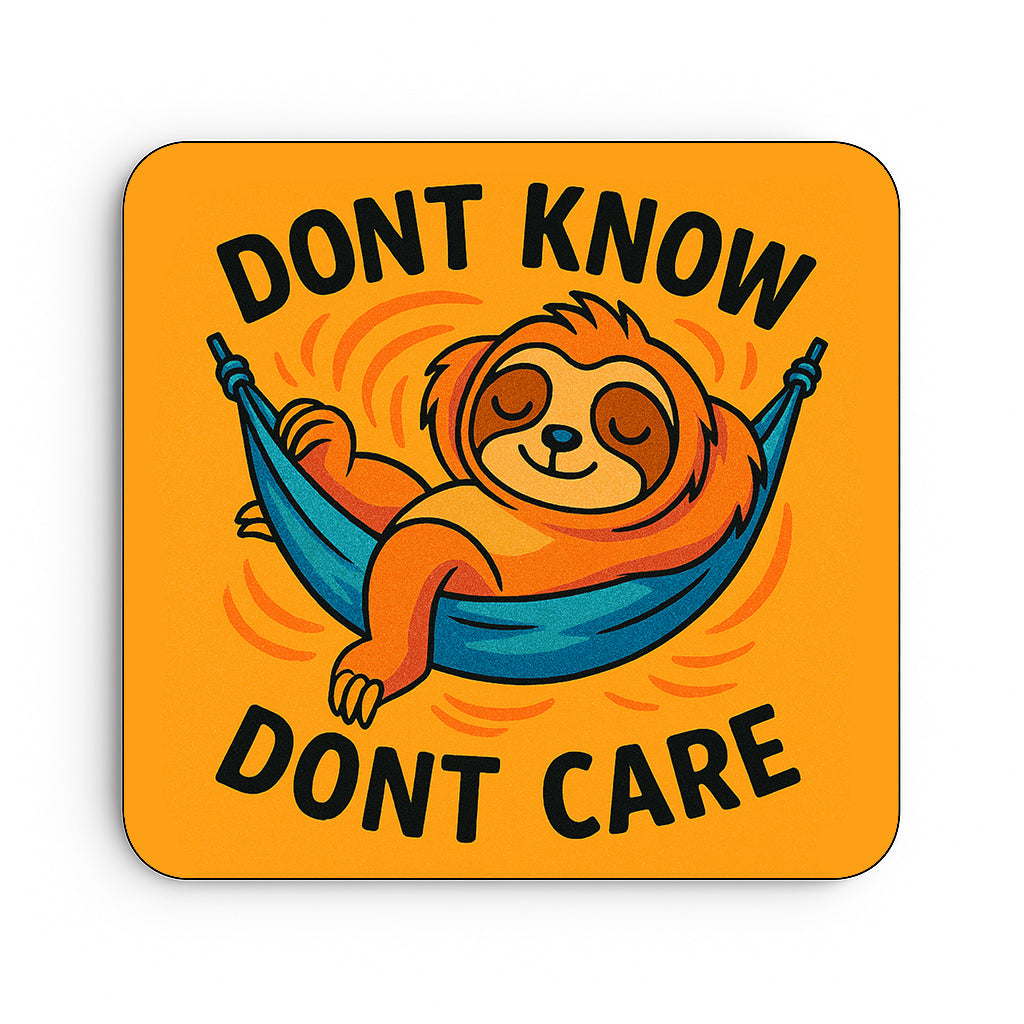 Don't know, Don't Care Sloth