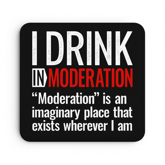 I Drink In Moderation