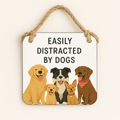 Easily Distracted by Dog's