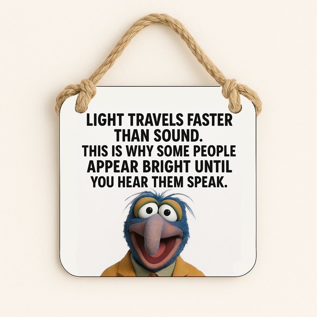 Light Travels Faster Than Sound - Gonzo