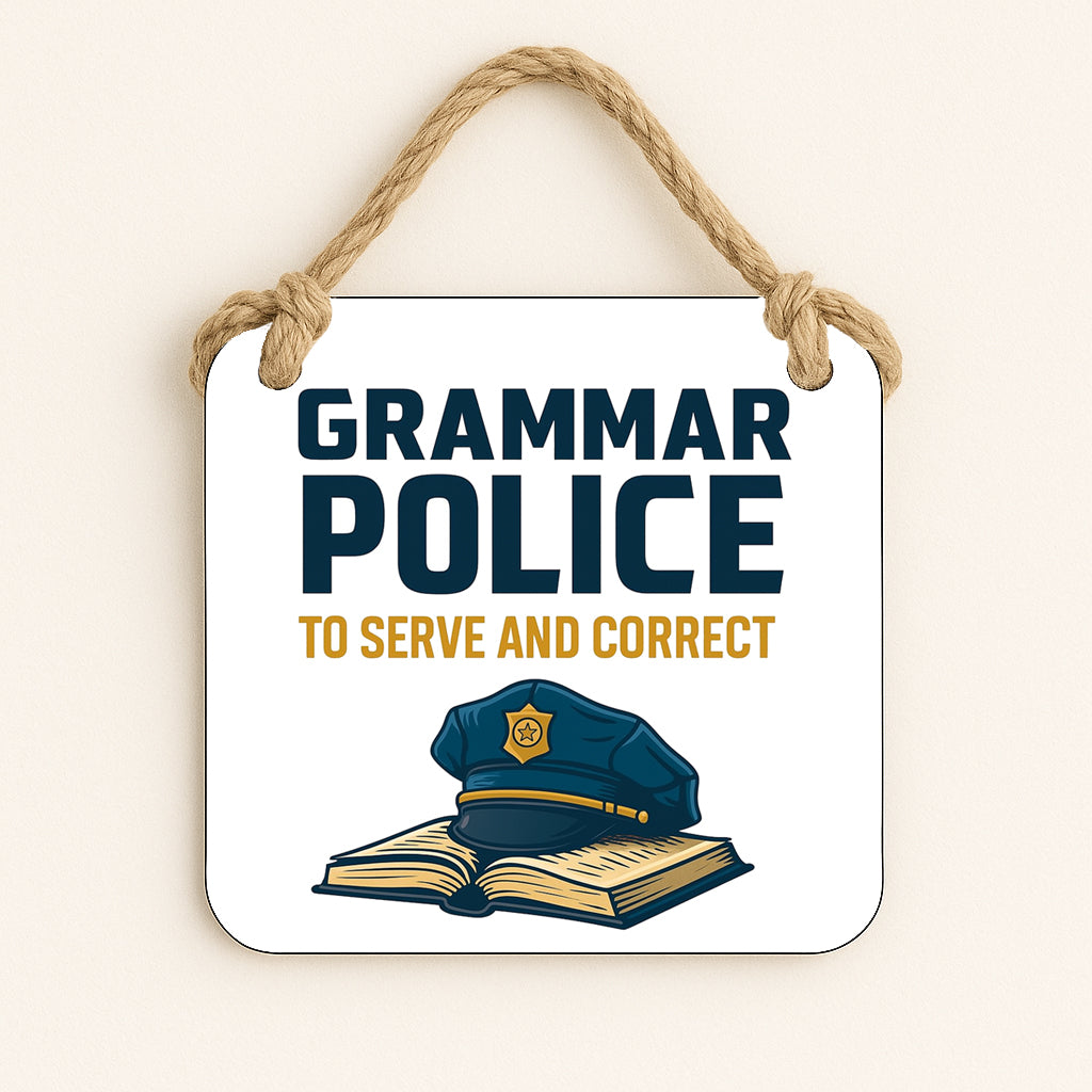 Grammar Police: To Serve and Correct