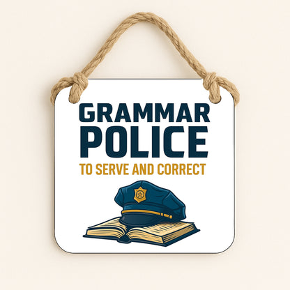 Grammar Police: To Serve and Correct