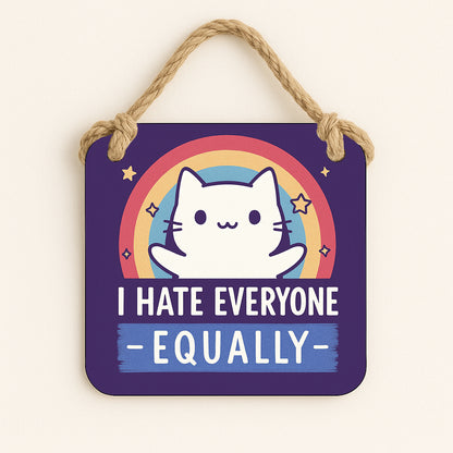 I Hate Everyone Equally