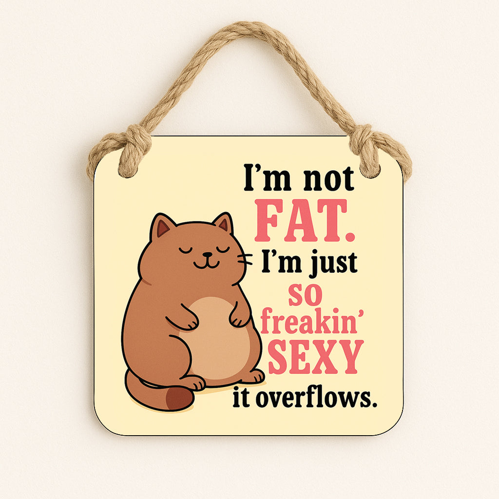 I'm Not Fat. I'm Just So Freakin' Sexy It Overflows