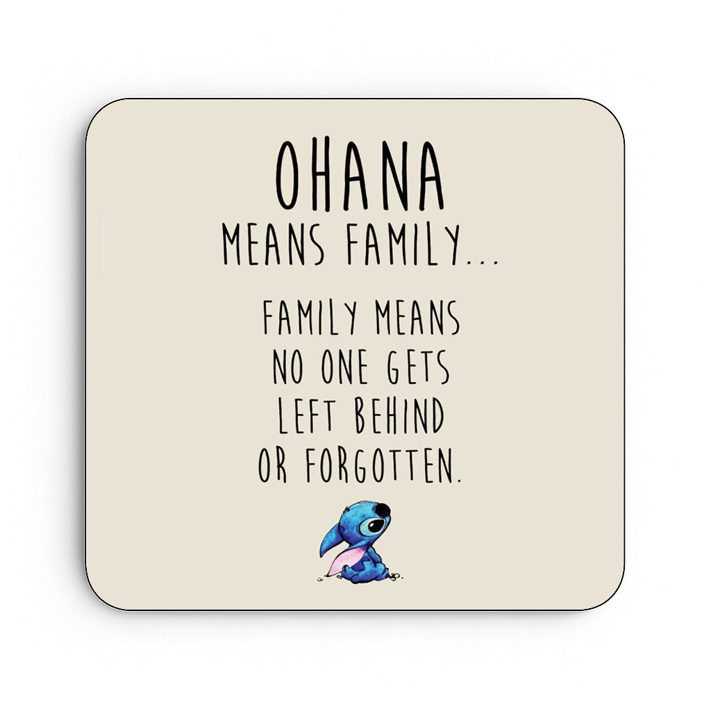 Ohana Means Family - Stitch