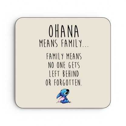 Ohana Means Family - Stitch