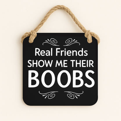 Real Friends Show Me Their Boobs