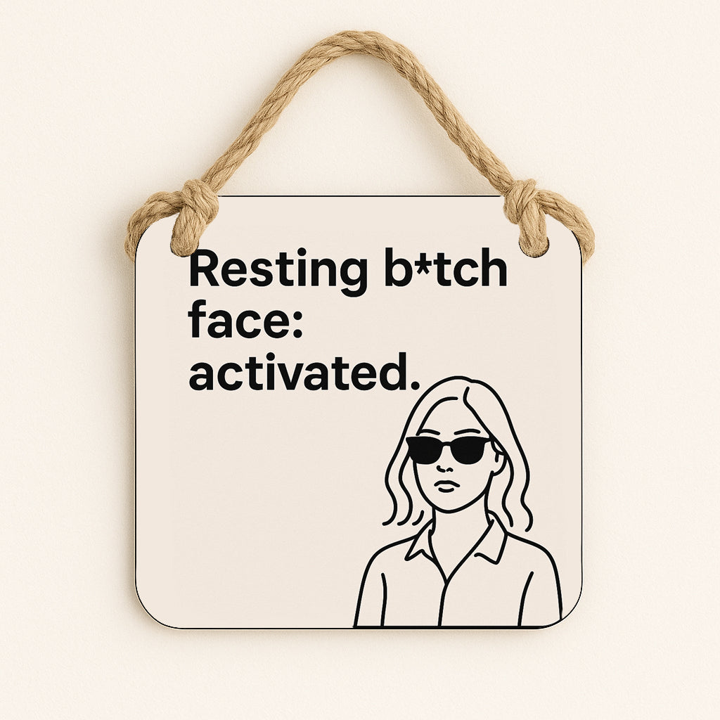 Resting Bitch Face Activated