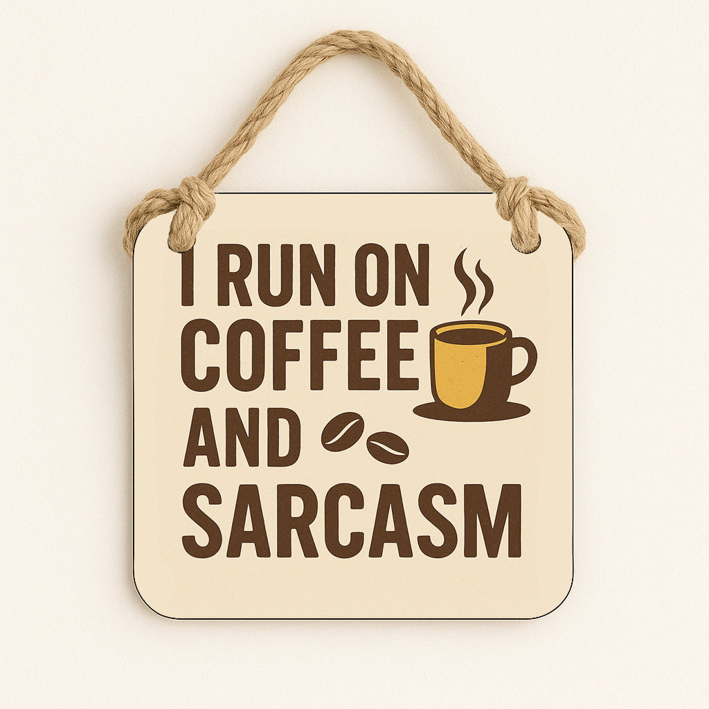 I Run On Coffee and Sarcasm