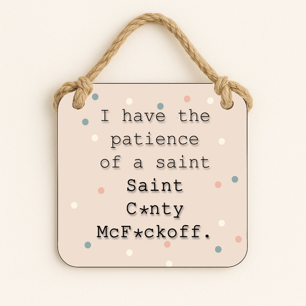 Saint Cunty McFuckoff.