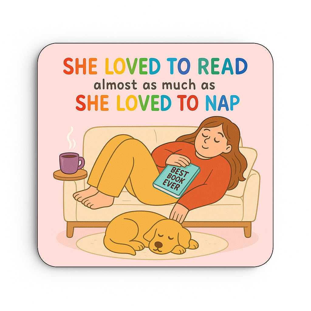 She Loved to Read Almost as Much as She Liked to Nap