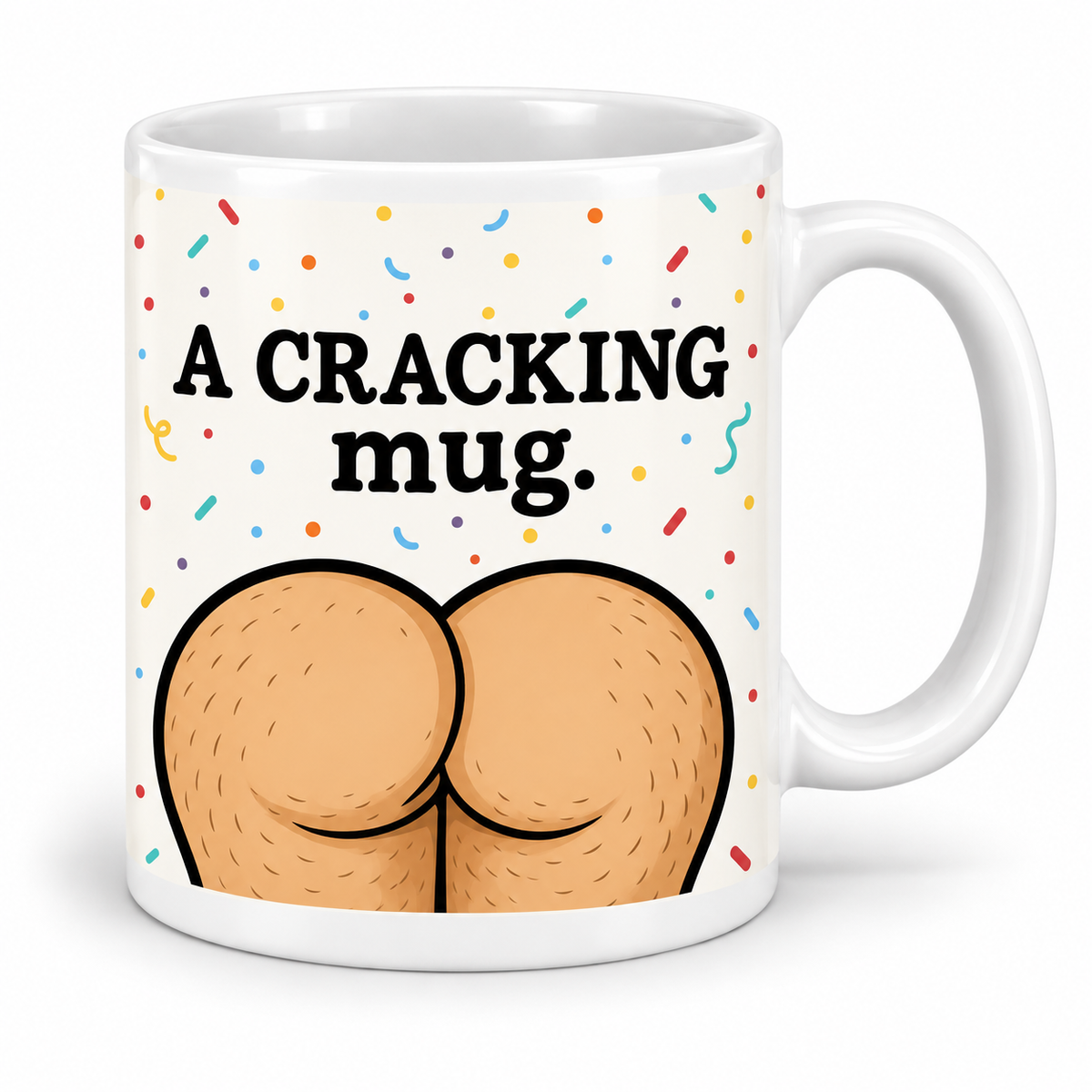 A Cracking... — 11oz mug with white top and bottom borders