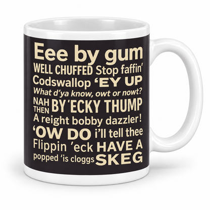 Eee By Gum — 11oz white ceramic mug
