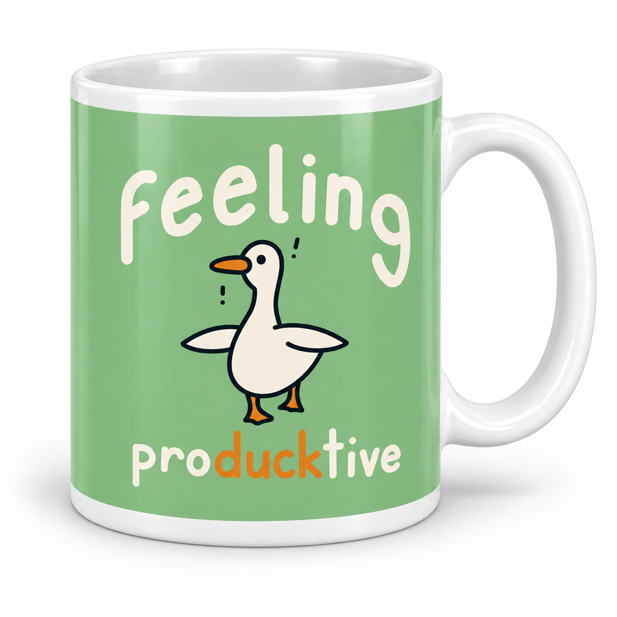 Feeling Producktive — 11oz white ceramic mug