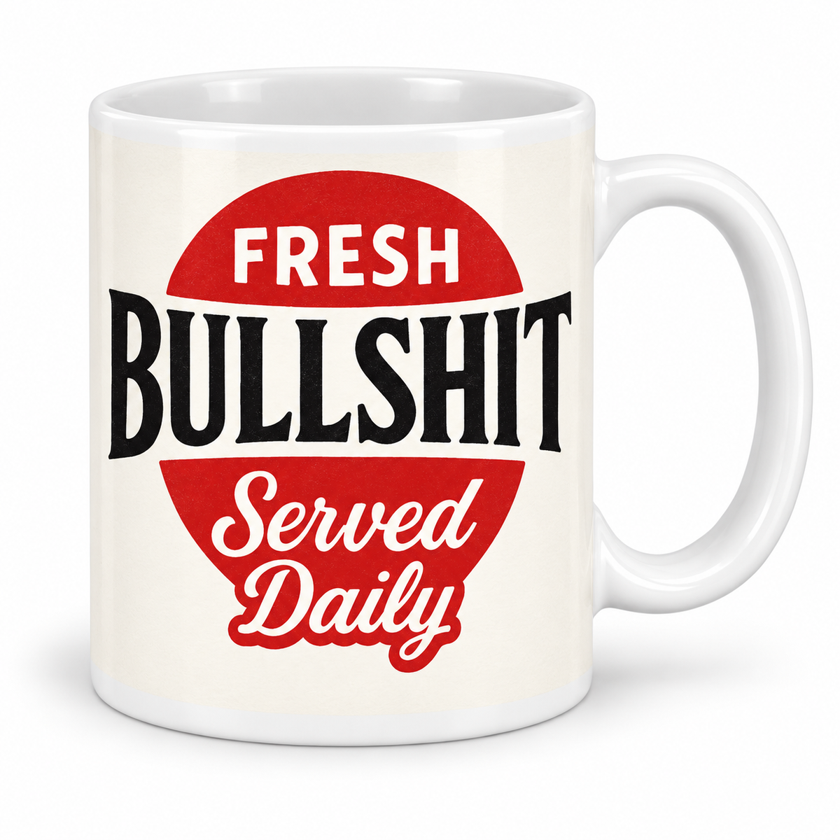Fresh Bullshit — 11oz white ceramic mug