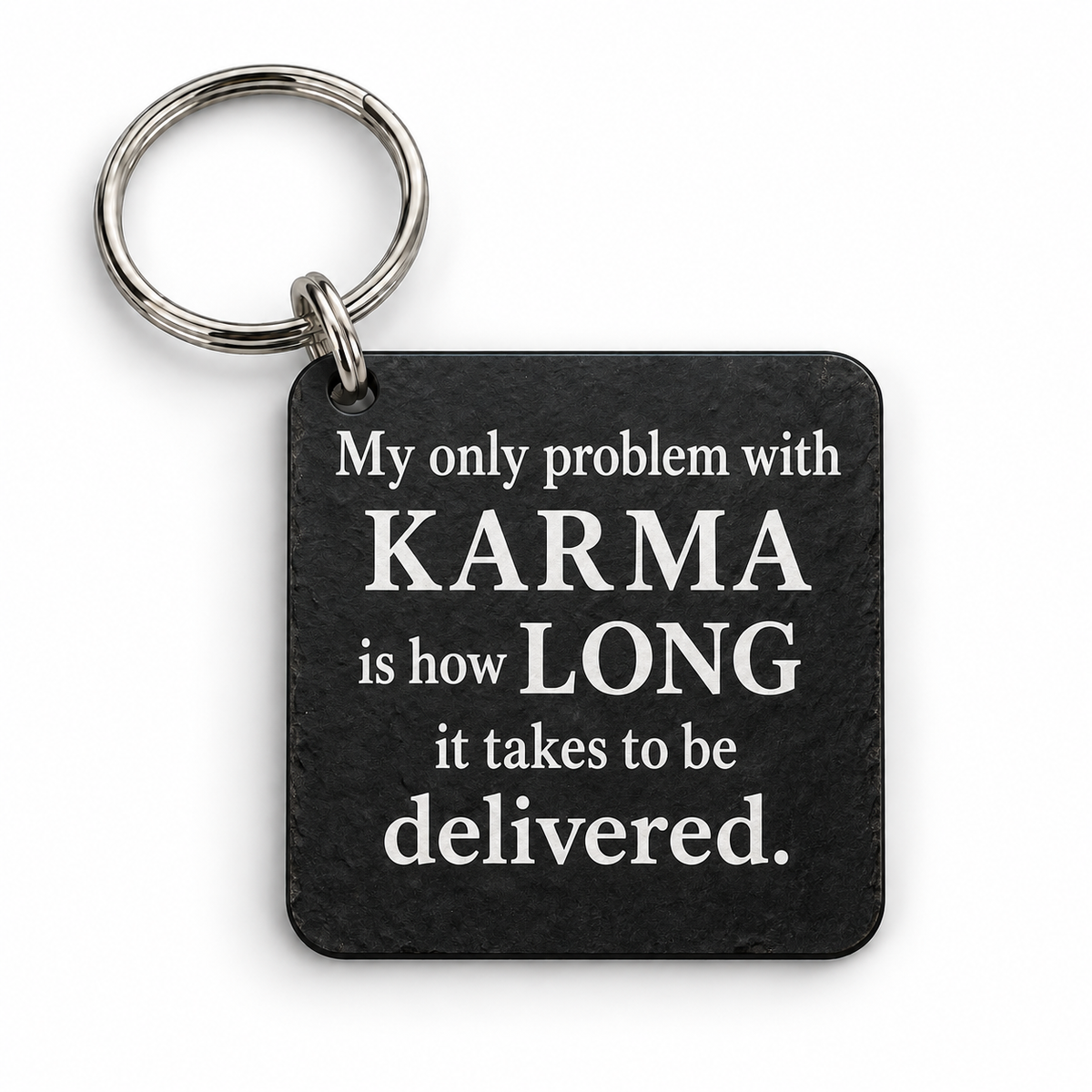 Karma Delivery – 5cm keyring