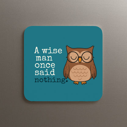 A Wise Man Once Said Nothing (Owl)