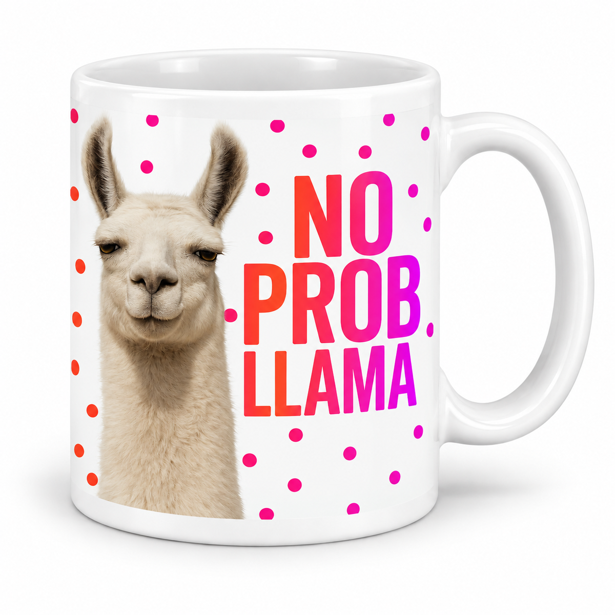 No Prob Llama — 11oz mug
