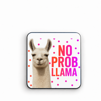 No Prob Llama — fridge magnet