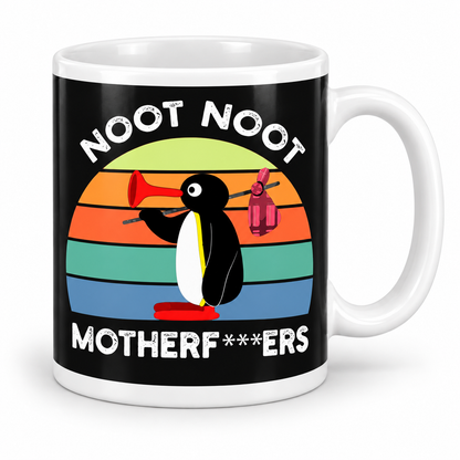 Noot Noot Pingu – 11oz white ceramic mug
