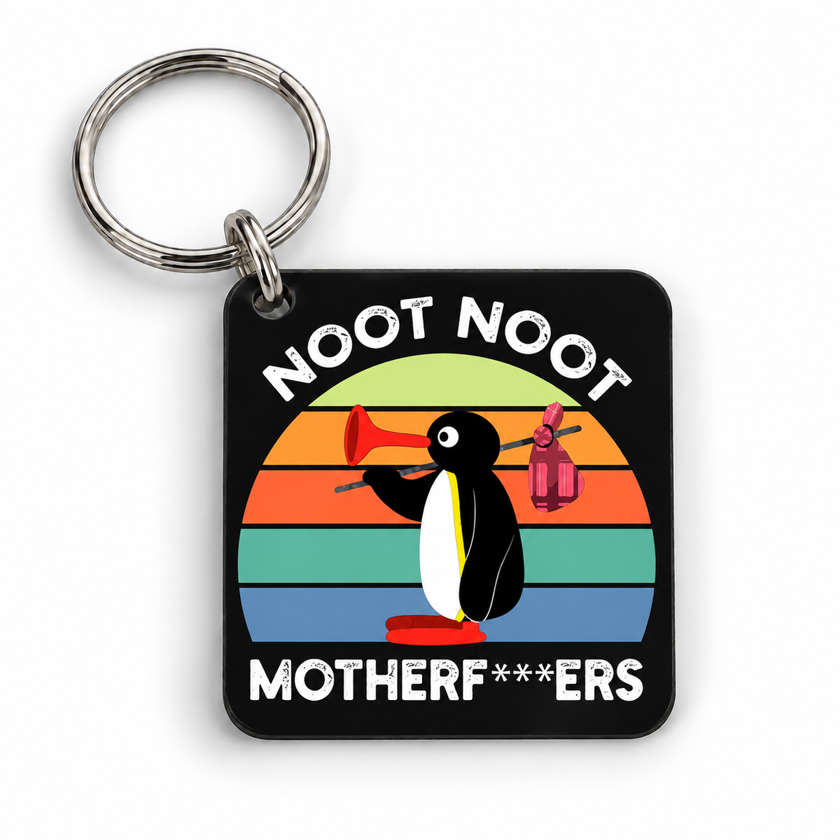 Noot Noot Pingu — Keyring