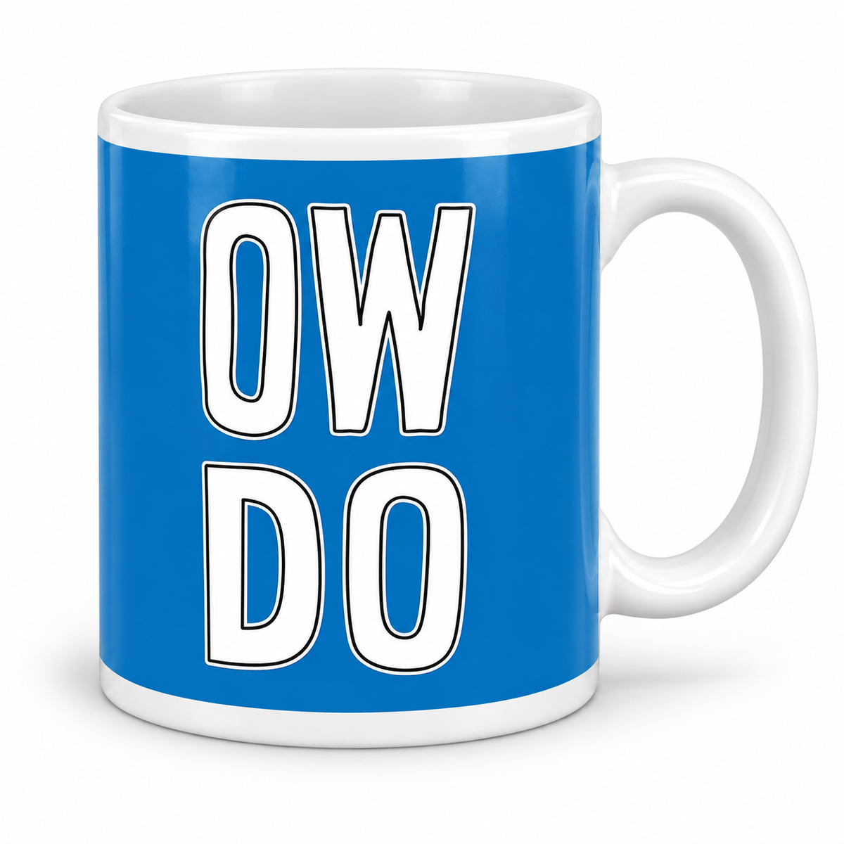 Ow Do – 11oz white ceramic mug