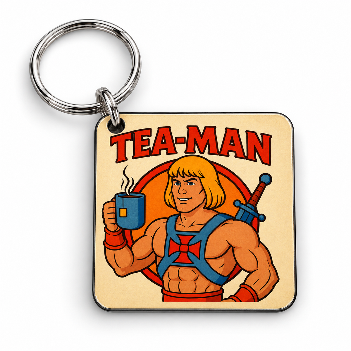 Tea-Man — Keyring