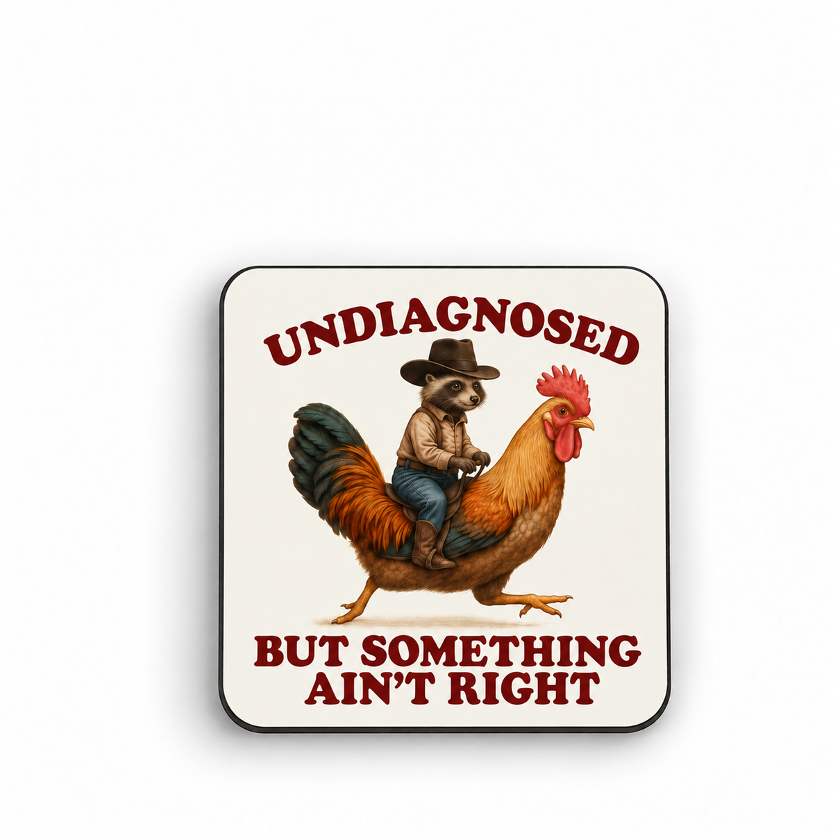 Undiagnosed... But Something Ain't Right — Fridge Magnet