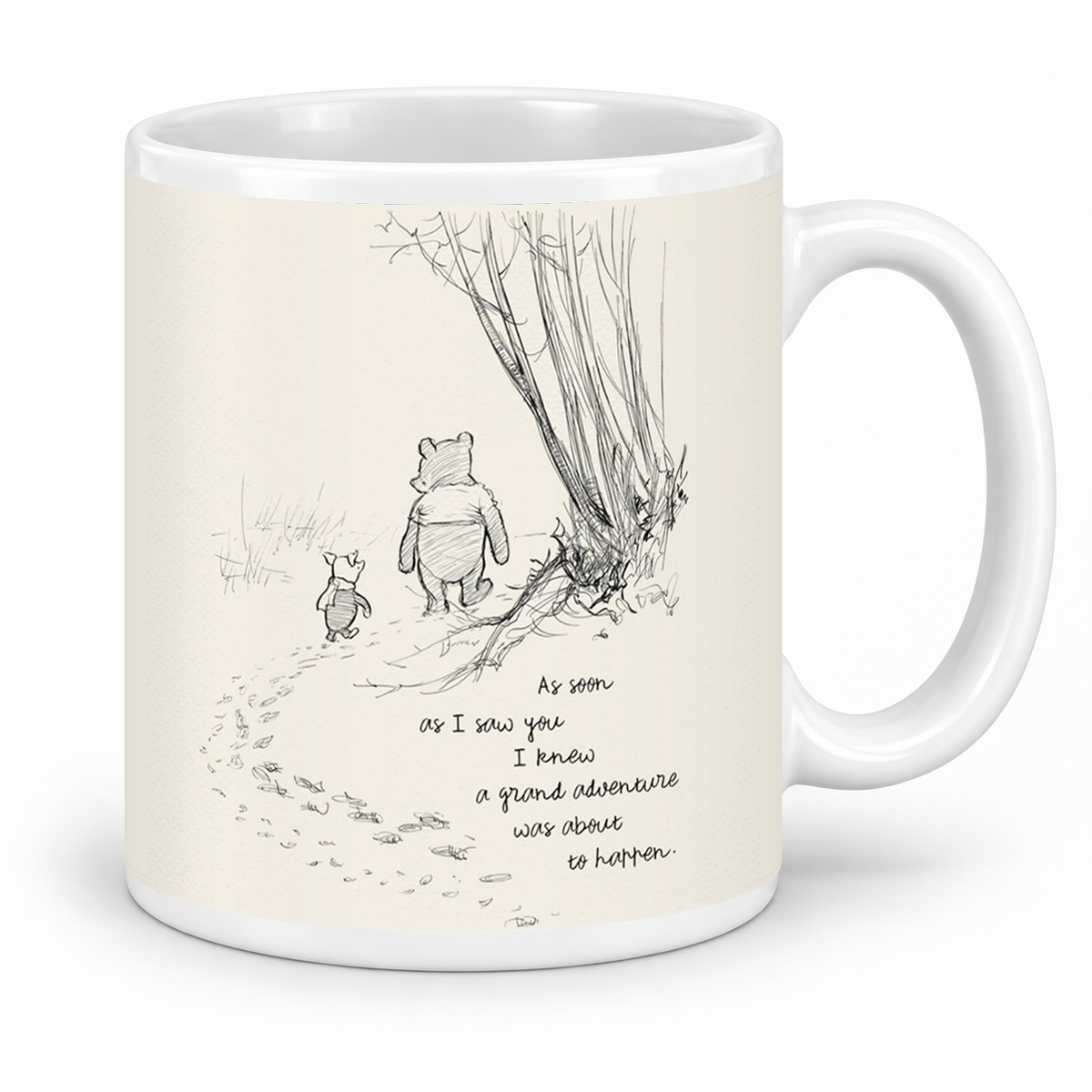Winnie the Pooh Adventure — 11oz white ceramic mug