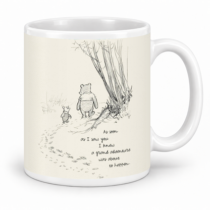 Winnie the Pooh Adventure — 11oz white ceramic mug