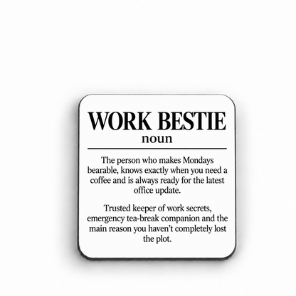 Work Bestie — Dictionary Definition — magnet